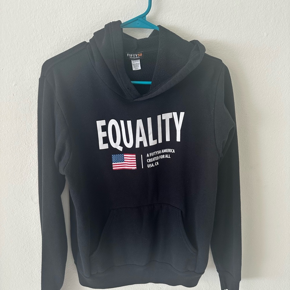 50/50 equliaty hoodie